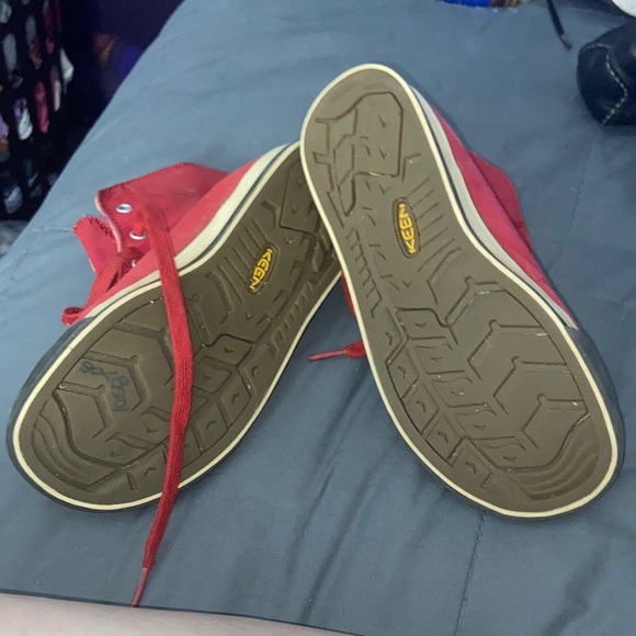 Keen Crimson Canvas Sneakers Kids Size 3 (big kid) - Picture 5 of 12